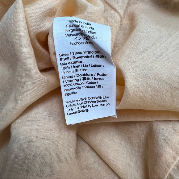 J. Crew V-back Linen Shirtdress in Zinnia Floral - Picture 11 of 12